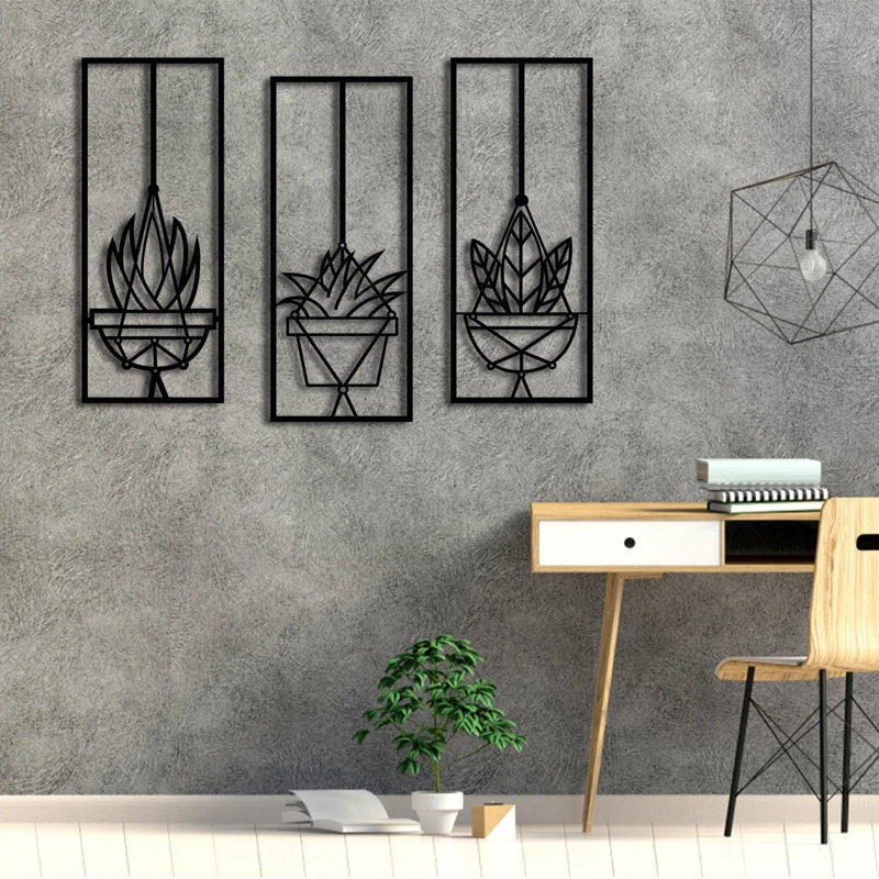 Handmade Traditional Landscape & Nature Wall Decor on Metal