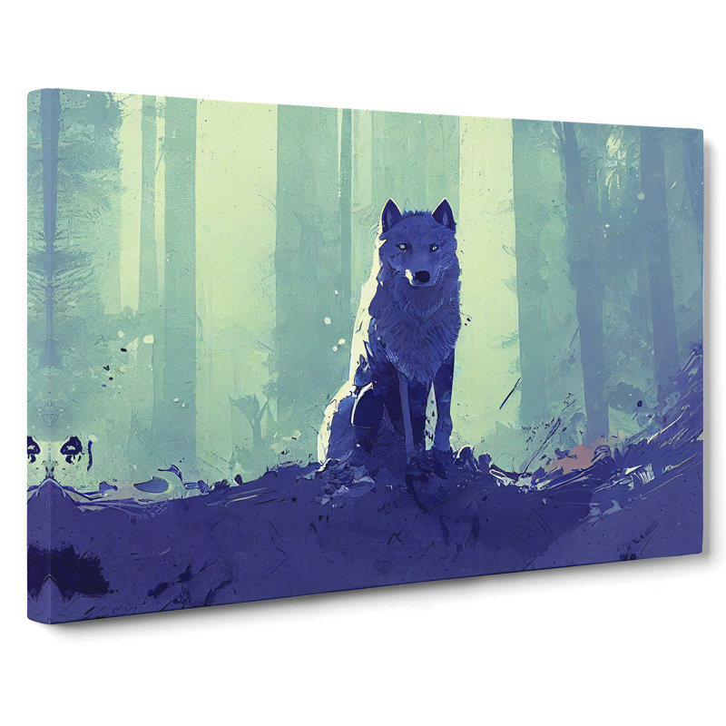 Wolf Art Painting Vol.1 - Wrapped Canvas