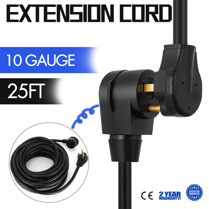 Welder Extension Cord 30Amp 25ft 250V, Welding Power Cord with NEMA