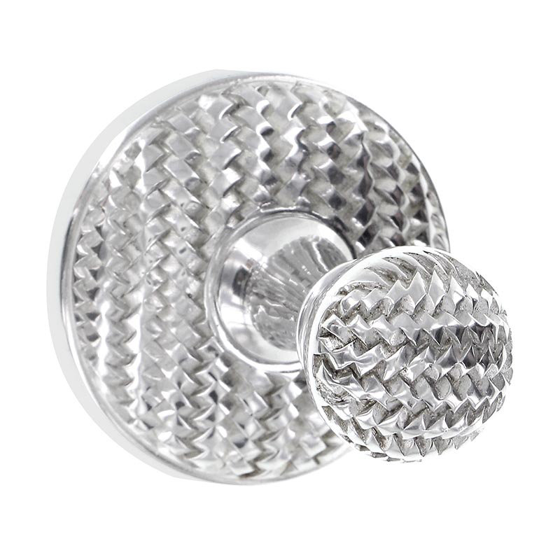 Cestino Robe Hook, Polished Silver