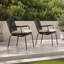 Ensemble repas pour 4 personnes avec table et fauteuils-132143448-132143449