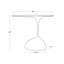Table d'appoint Rizzo (blanc)