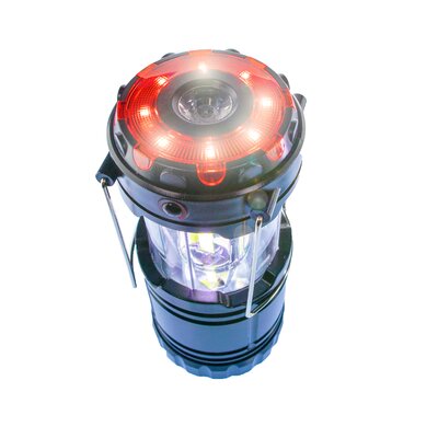Collapsible Camping Lantern Flashlight COB LED Emergency Light - Magnetic Base, Flashlight, RED SOS & Emergency Light, Handle & Hanging Hook -  5 Star Super Deals, Wayfair_4039265b