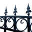 Barrière de portail simple en acier 6 pi. H Prague-24565906
