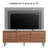 59" Mid Century TV Stand Entertainment Center with Storage Cabinet to Fit TVs-2038227492-2035551507