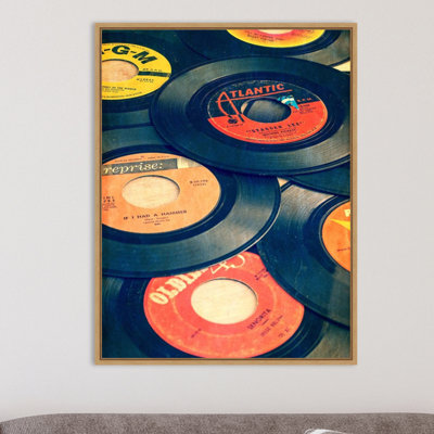 Reproduction de photo sur toile, "Old Records" par Edward M. Fielding