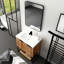 Meuble-lavabo autoportant 30 po avec lavabo en résine