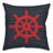  Nautical Wheel Throw Pillow-98509729-98509758