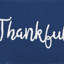 Coussin décoratif en coton 14 po x 20 po Sentiment Thankful