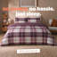 Silentnight Coverless 10.5 Tog Duvet and Pillowcase Set, Printed Check-135795693-135795696