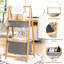 Mathis Solid Wood Freestanding Bathroom Shelves