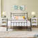 Kempst Steel 3 Piece Bedroom Set