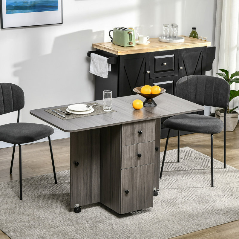 Nedo Extendable Dining Table, Grey