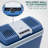 Ivation 25 Quarts Handheld Cooler in Blue