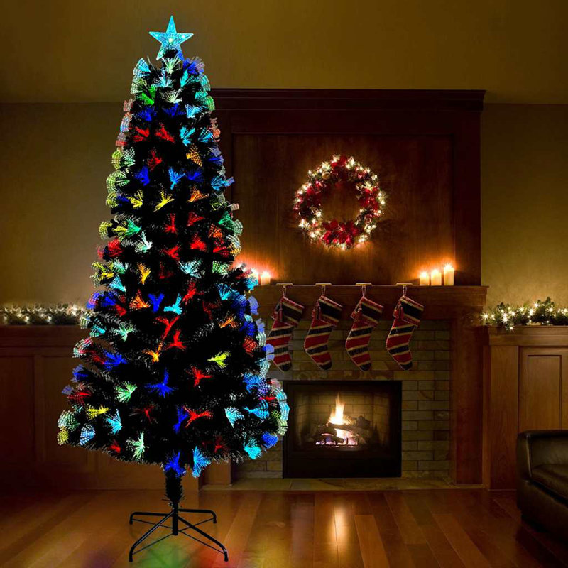 Artificial Christmas Tree Green PVC, 240cm H