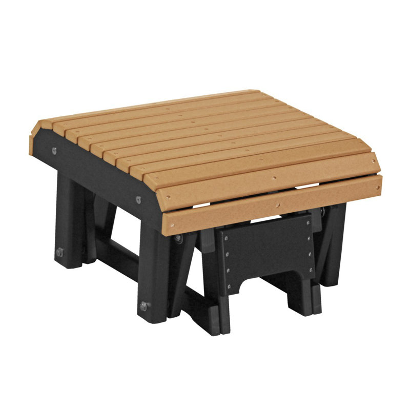 Banc coulissant Muier, Cèdre/noir