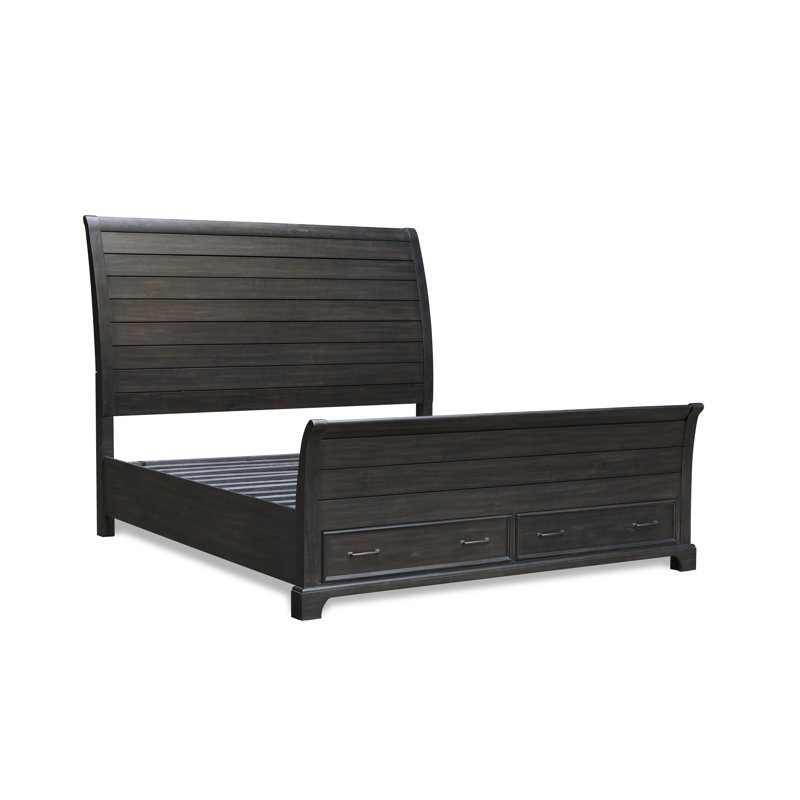 Lit plateforme avec rangement Jonique, Grand