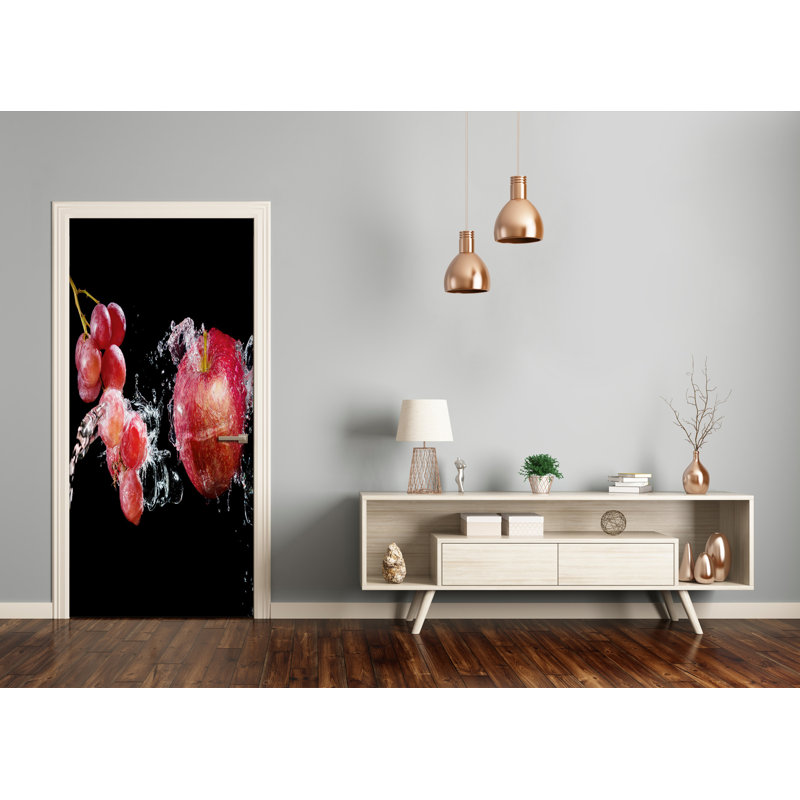Fruit Door Decal, 205cm H x 95cm W
