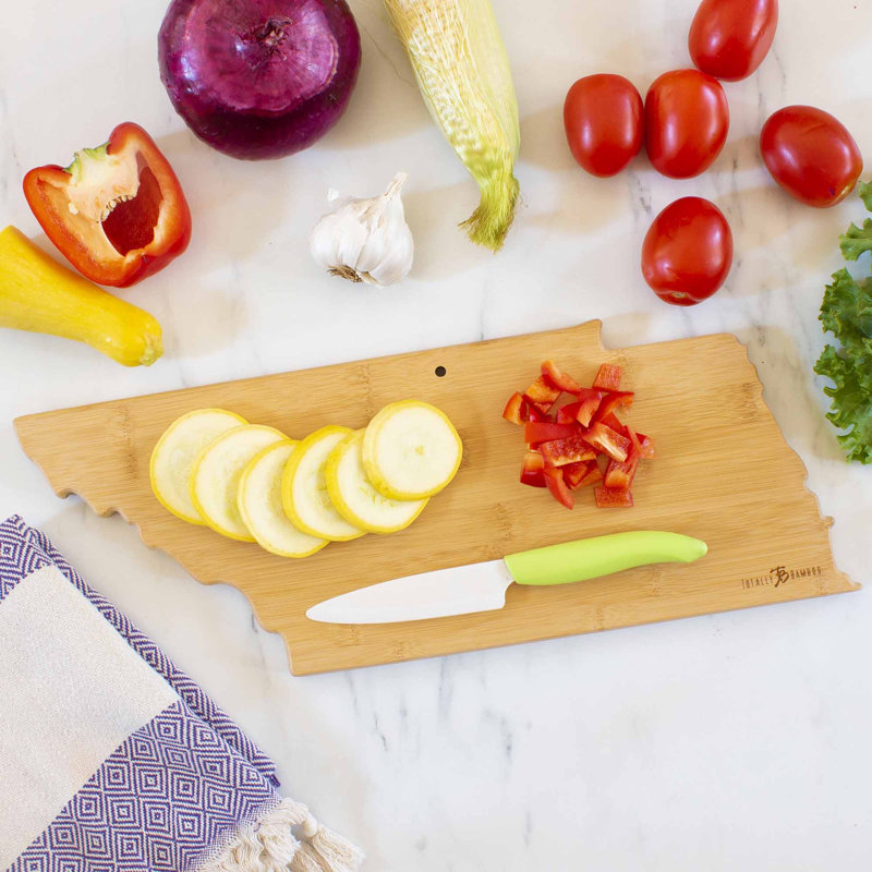 Destination Tennessee Bamboo Cutting & Serving Board