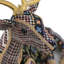 Cerf assis en mousse de velours 12,2 x 6,3 x 10,5 po