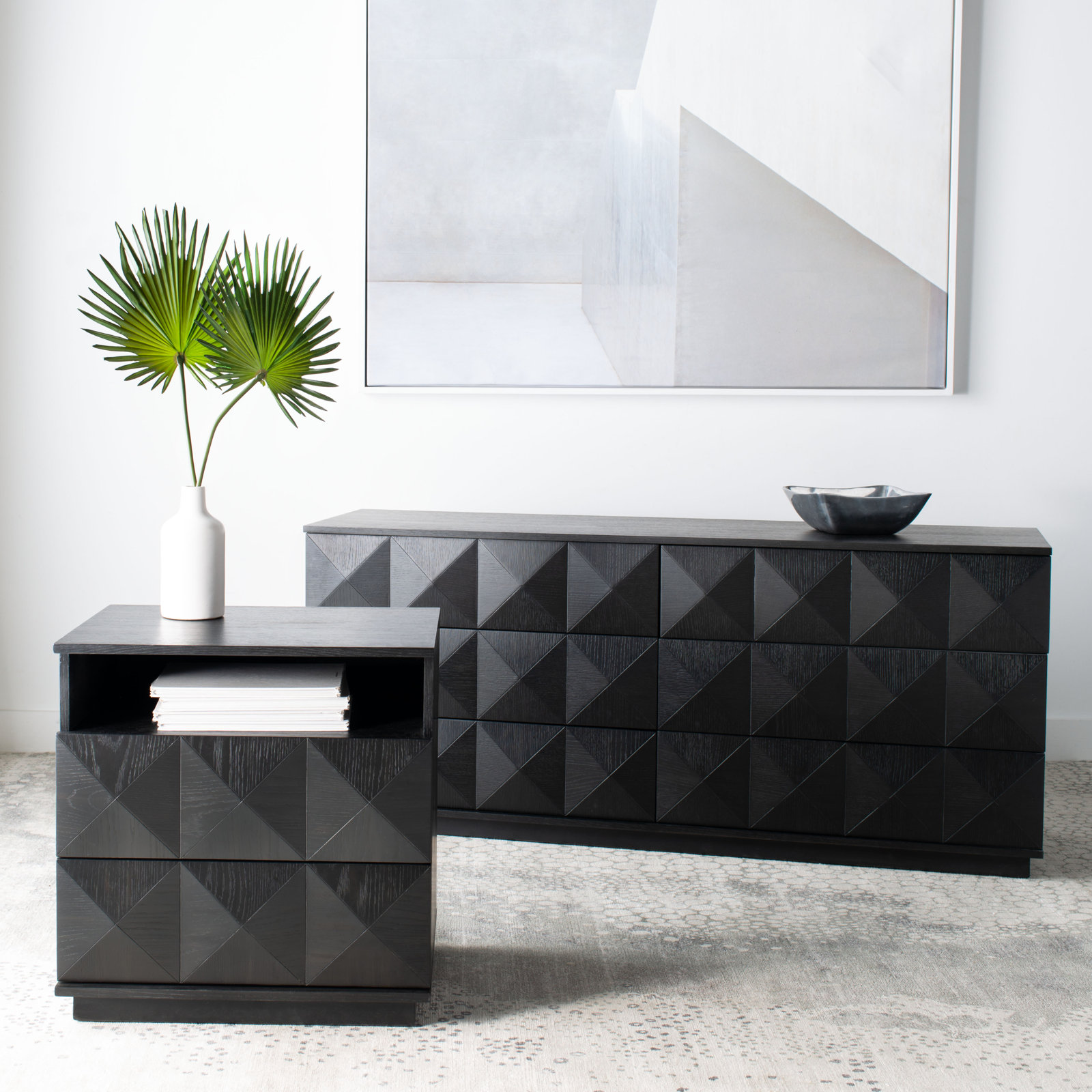 Iriye Bedroom Set, Black