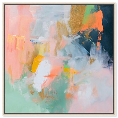 «Fusion of Shades I Canvas Spring Abstracts» par 