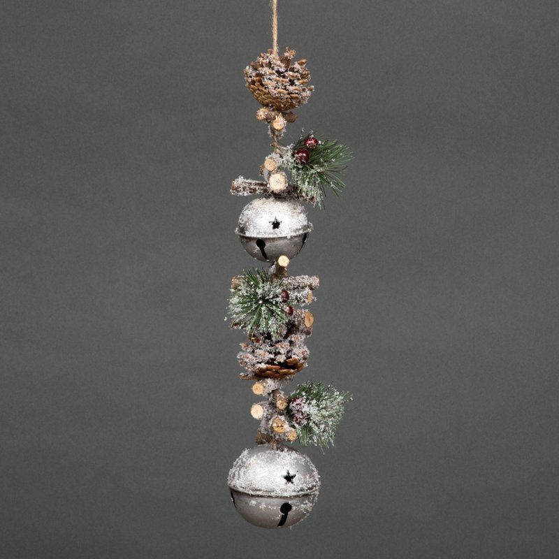 PVC No Holiday Shaped Ornament, 26 cm x 15cm x 9cm, Silver