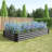 Outdoor Raised Garden Bed, Metal Planter Box, for Growing Vegetables, Flowers, Herbs, Succulents-1596456331