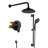 Calliope Wall Mounted 2-Function Retro Pressure-Balanced Shower System with 3 Setting Handheld-77392579