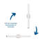 Delphine Single Frosted Dimmable LED Bath Bar-32041583