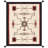 Rectangle Tuscany Southwestern Handmade Flatweave Wool Area Rug in Red/White/Brown-88849962