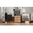 Dresser For Bedroom With 6 Drawers, Fabric Chest Of Drawers With Open Shelves & Side Storage Bags, Dresser TV Stand With LED Lights For Living Room, Closet, Entryway, White-1119112915