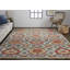 Beall Wool Oriental Area Rug in Orange-2047272675