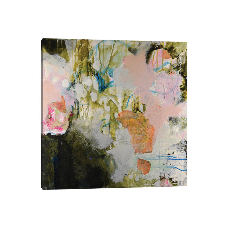 Paysage de corail - impression d'art mural encadrée, Toile tendue, H 12 po x l 12 po, Ne s’applique pas