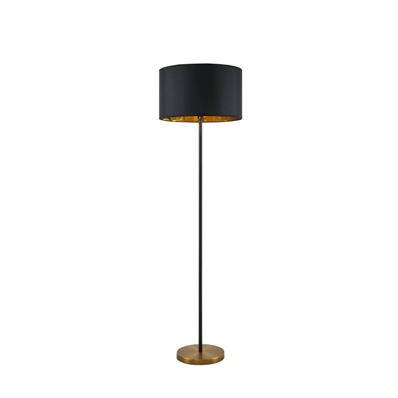 Lampe sur pied en métal