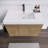 35.44'' Single Bathroom Vanity with Acrylic Top-1792861620