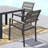 Adlan Metal Outdoor Stackable Dining Armchair-67181799