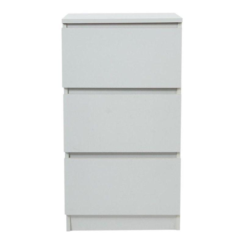 32cm W Solid Wood Bedside Table