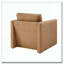 Fauteuil d'appoint en similicuir-1294702293