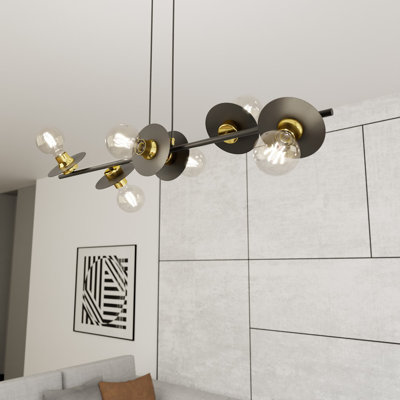 Dashun 6 - Light Matte Black Pendant