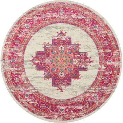 Tapis ivoire traditionnel Augusta
