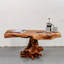 Burruss Solid Wood Pedestal Coffee Table