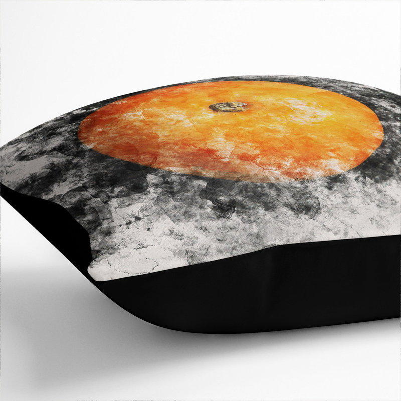 Square Cushion, 40cm H x 40cm W x 15cm D, Black