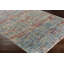 Tapis bleu clair délavé Aman Southwestern-990526807