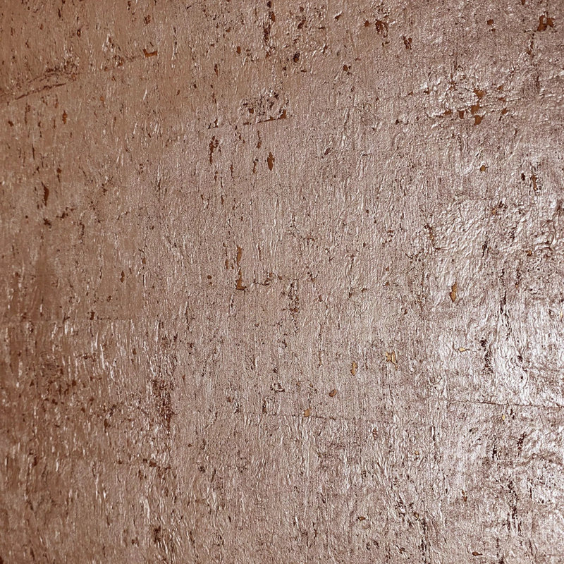Papier peint éco moderne texturé Real Gold Cork