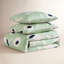 Unikko Orange/Green/White Organic Cotton Duvet Cover Set-467131656-408159261