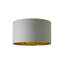Reni 25cm H Cotton Drum Pendant Shade ( Uno )-45010301