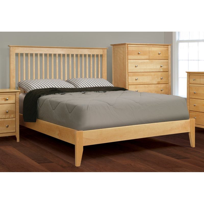 Ensemble de chambre à coucher configurable en bois massif Stratford