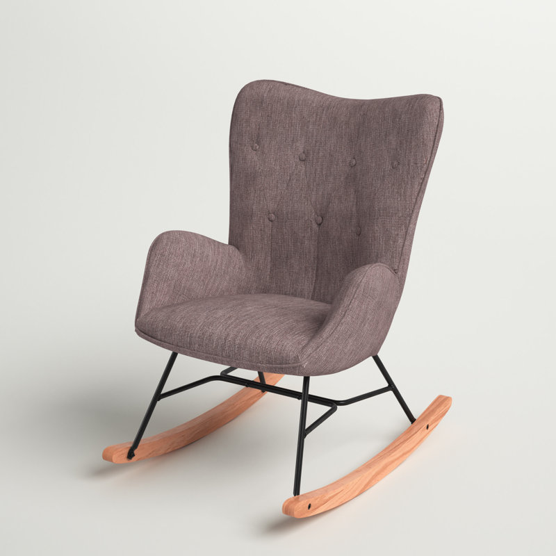 Rocking Chair Cresson, Dark Grey