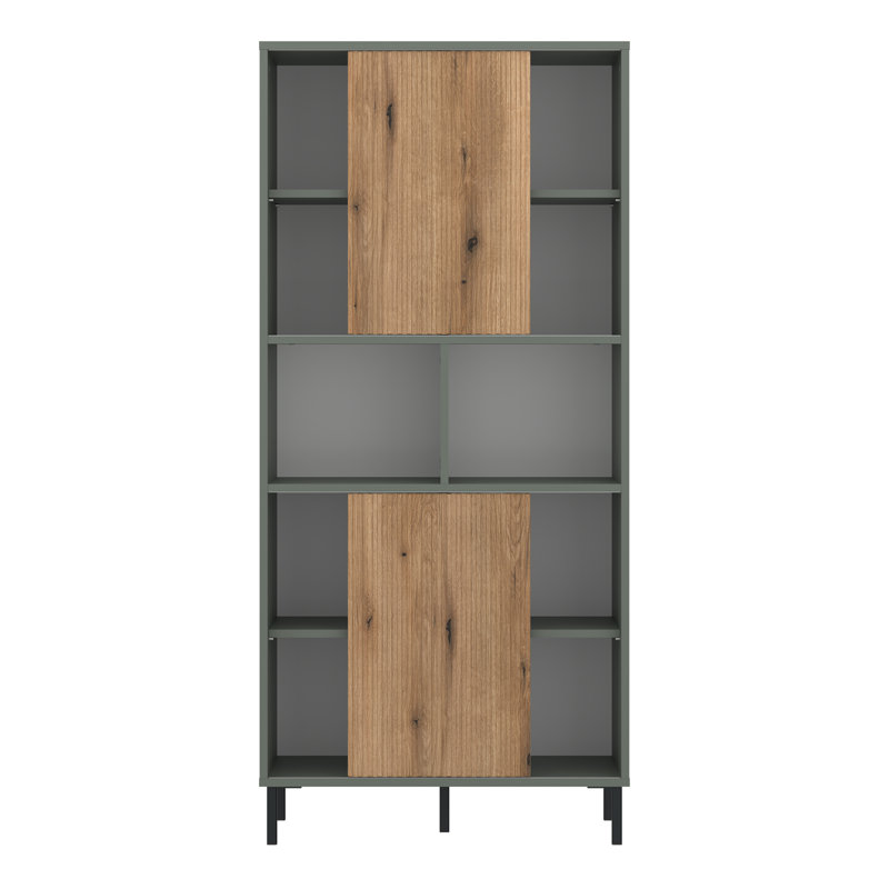 Briauna 162.8cm H x 75cm W Standard Bookcase